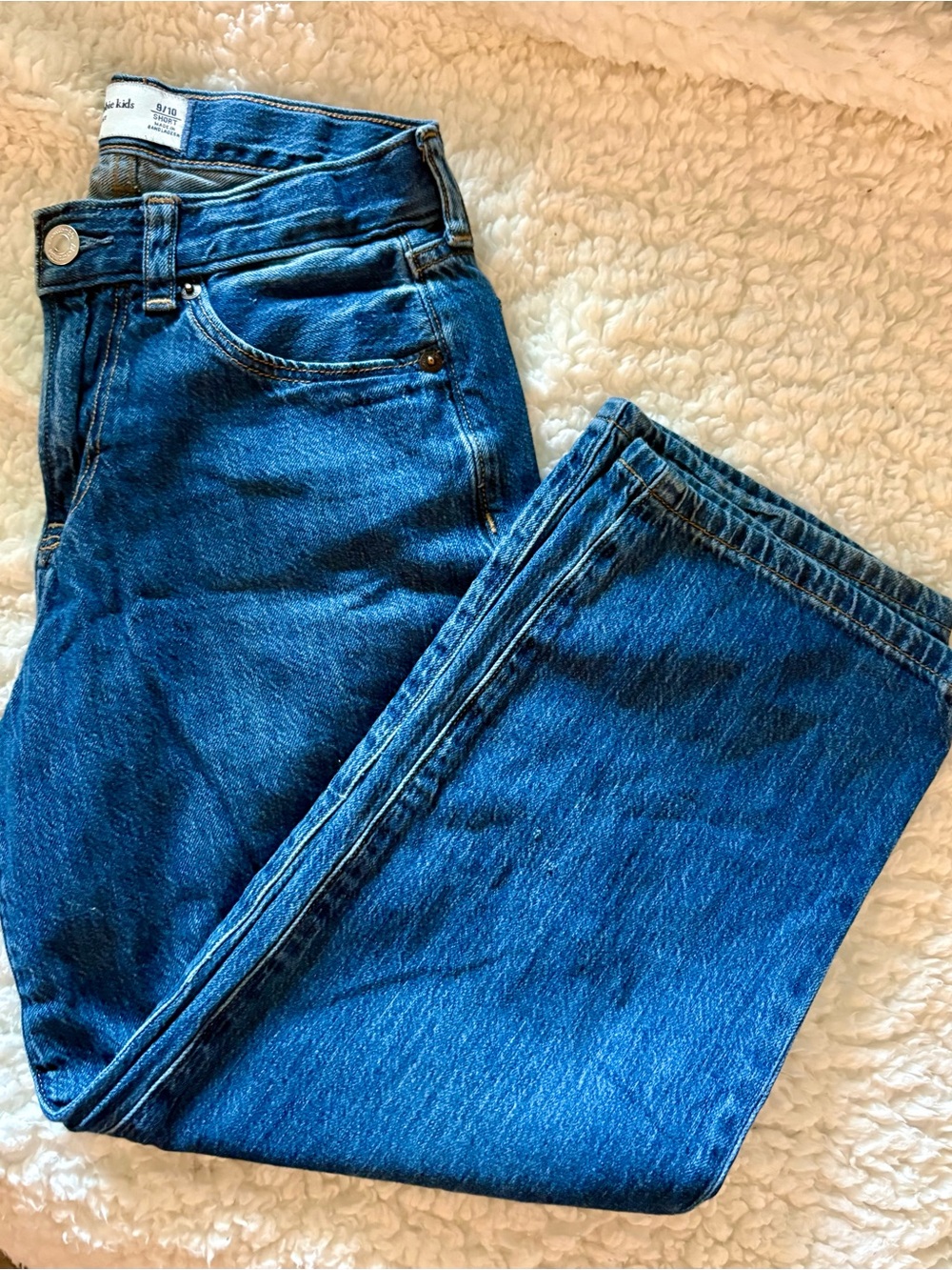 Abercrombie Kids Boys Baggy Jeans Size 9/10 short